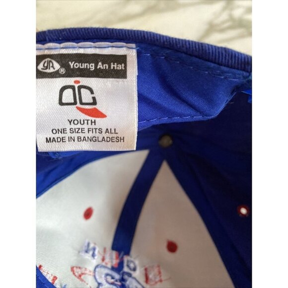 Blue Red John Andretti 43 Racing Hat Cap Adjustable Youth - Picture 6 of 7